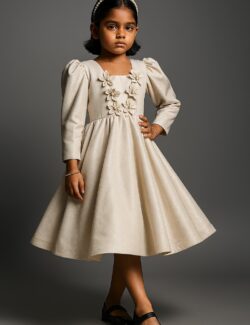 Pearl Blossom Party Dress