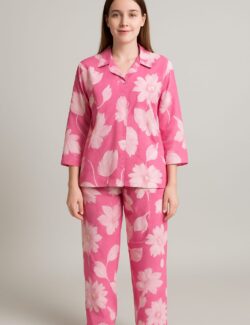 Pink Blossom Lounge Co-ord Set