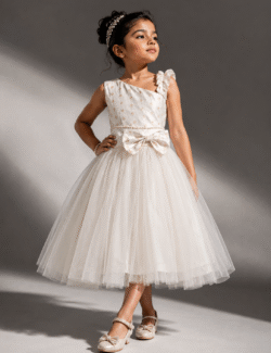Pearl Dream One-Shoulder Frock