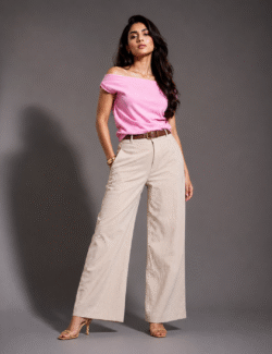 Blush Breeze off Shoulder Top with pants